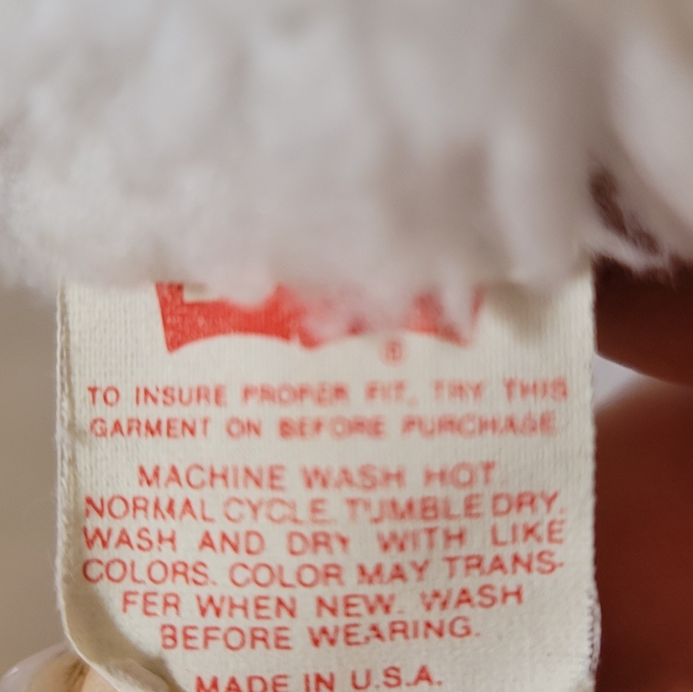 VINTAGE Levi's Sherpa Lined Jacket - Picture 11 of 12